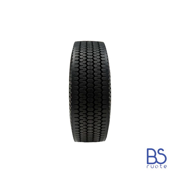 Ruota antiforatura PER CARRELLI in nucleo in LAMIERA | FFP1503RE | 10“x4.10/3.50-4 | 260x85 | Battistrada E | Foro a rullini di Ø 20 mm - immagine 4