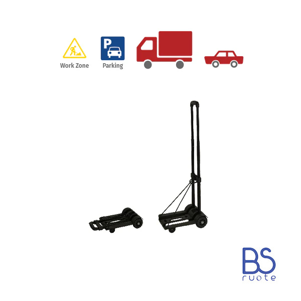 Carrello extra leggero | Carrello portapacchi | CARRELLO DA TRASPORTO | CARRELLO A MANO | Portata 50 Kg | 310 F