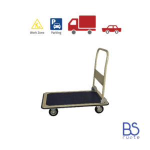 Carrello 4 ruote portapacchi | CARRELLO DA TRASPORTO | CARRELLO A MANO | Portata 150 o 300 Kg | 301F | 305F