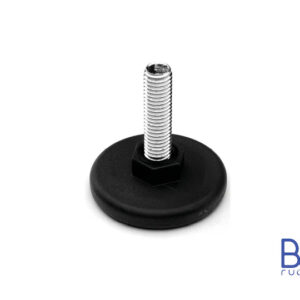 Modello PRMES con M8 o M10 - Base da 19mm a 60mm (Conf. da 25pz) - Piede regolabile con perno ed esagono - Gamm